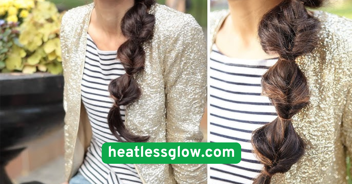 Flat Twist Side Swept Style