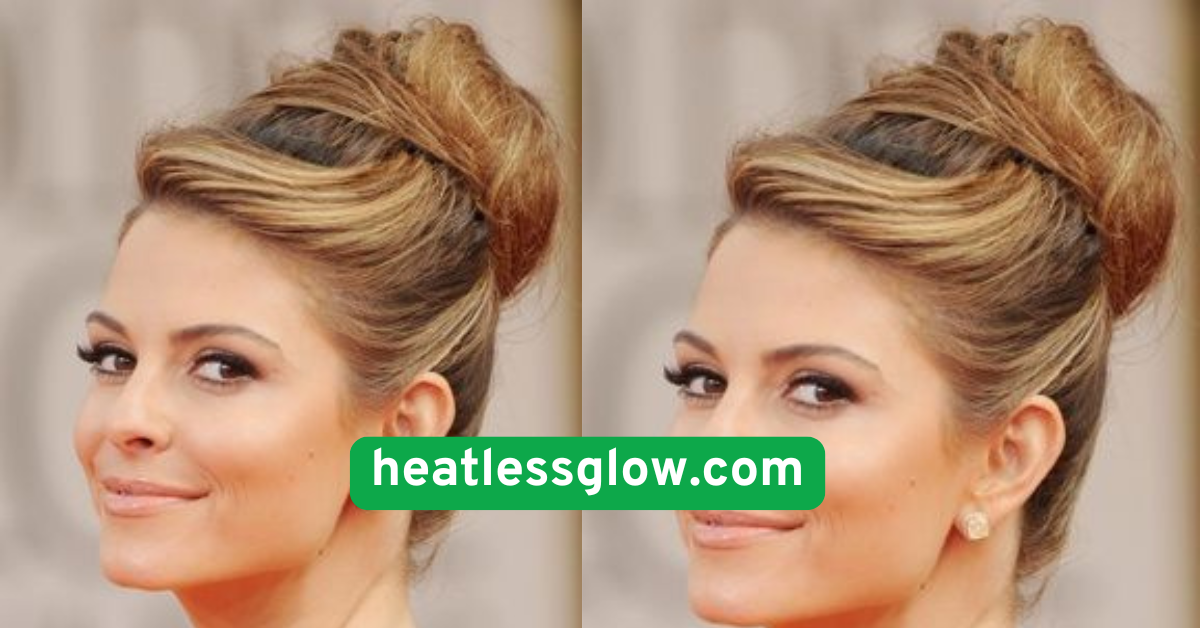  Low Knot with Side Part