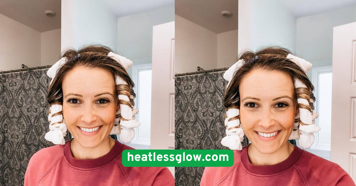No-Heat Curls with Braids