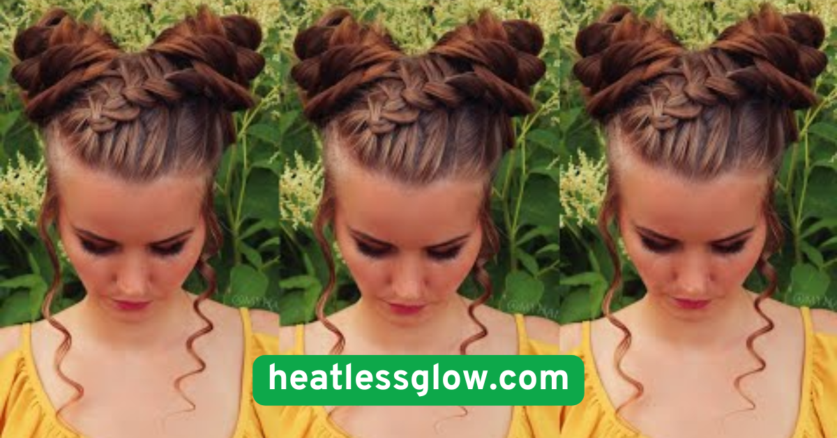 Top Knot with Braids