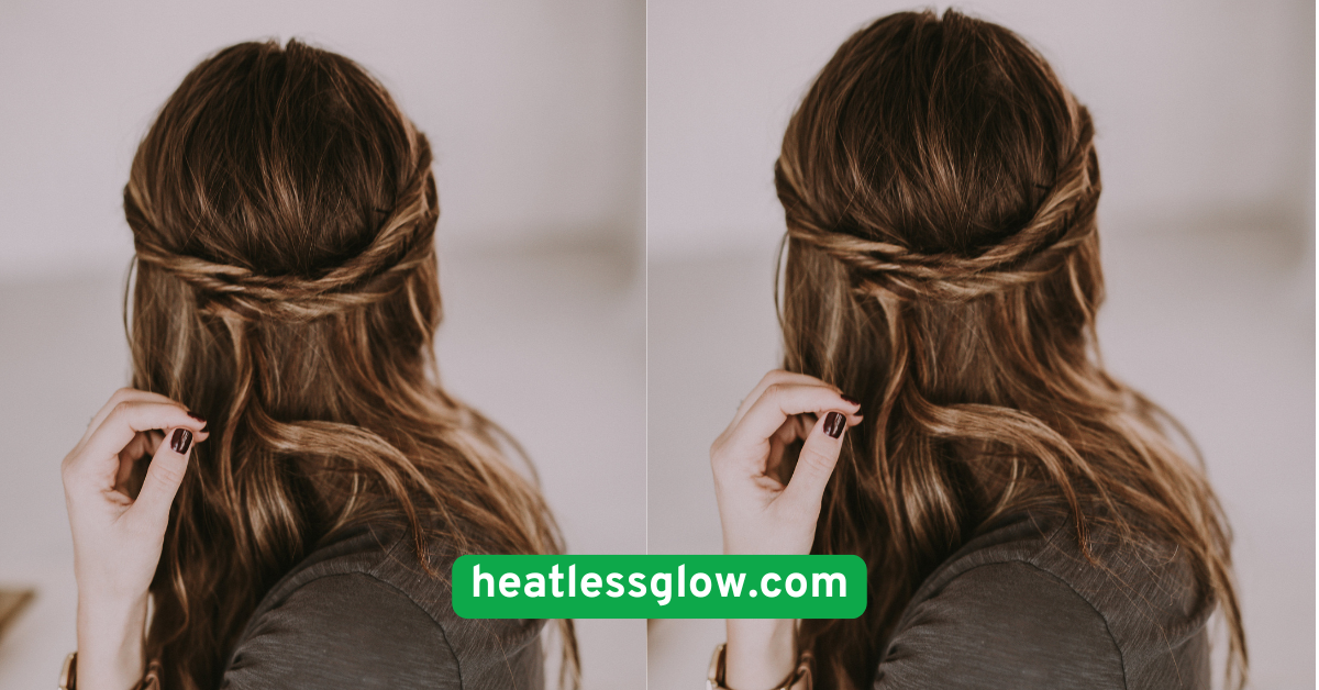 Twisted Half-Up Half-Down