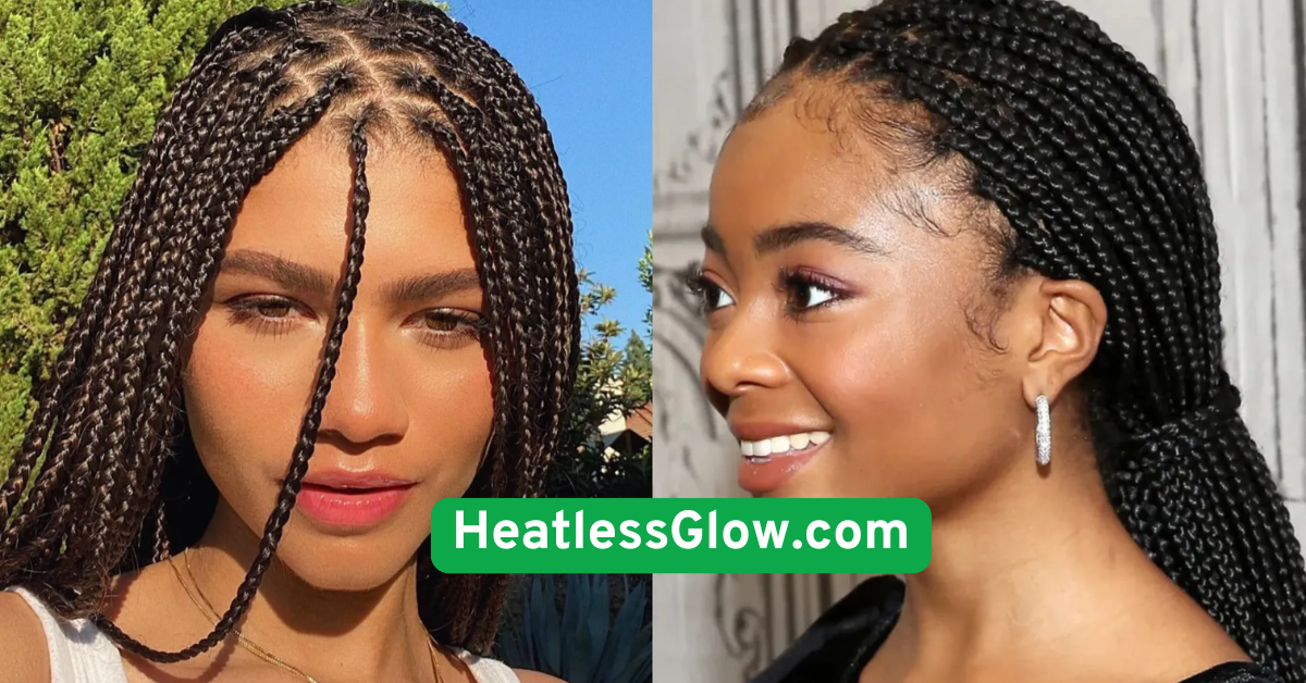 Boho Braids with Accessories